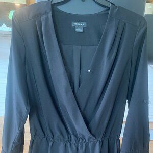 Trouve Black Romper.  Size M. 100% Polyester.